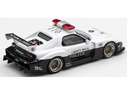 Mazda RX-7 LB-Super Silhouette Police (RHD) Blister Packaging 1:64 Scale Diecast Model Car – MINI GT-MINI GT-Diecast Model Centre