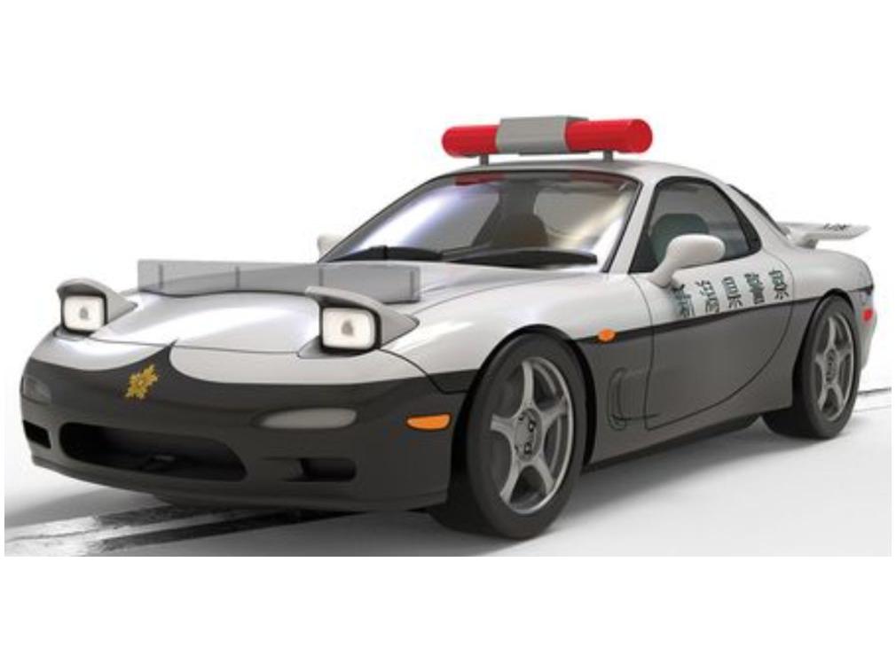 Mazda RX7 FD Japanese Police 1:32 Scale Scalextric Slot Racing Car-Scalextric-Diecast Model Centre
