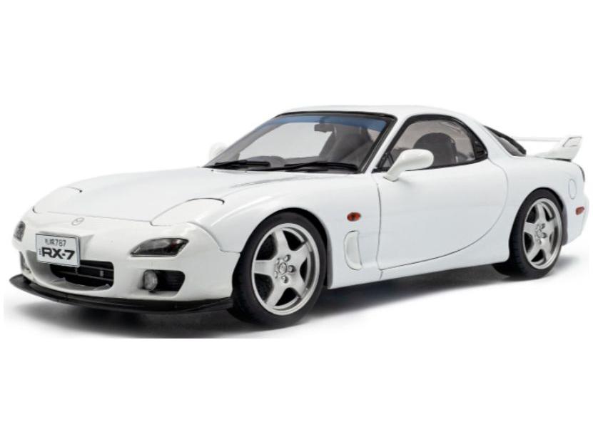 Mazda RX7 FD3RS 1999 Pure White 1:18 Scale Solido Diecast Model-Solido-Diecast Model Centre