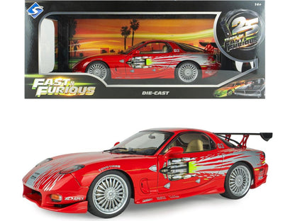 Mazda RX7 FD3RS Fast and Furious 1 Dom 1:18 Scale Diecast Car – Solido-Solido-Diecast Model Centre