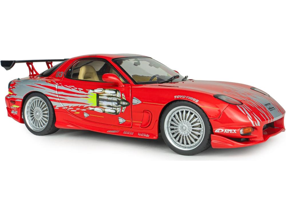 Mazda RX7 FD3RS Fast and Furious 1 Dom 1:18 Scale Diecast Car – Solido-Solido-Diecast Model Centre