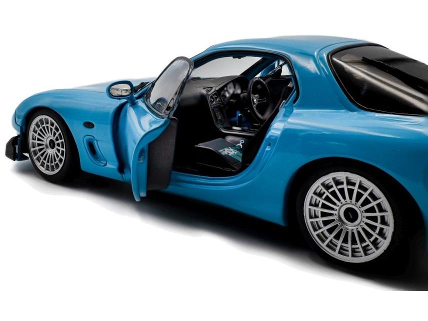 Mazda RX7 FD3RS Solido Works Blue 1999 1:18 Scale Diecast Model Car – Solido-Solido-Diecast Model Centre