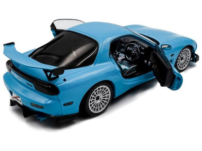 Mazda RX7 FD3RS Solido Works Blue 1999 1:18 Scale Diecast Model Car – Solido-Solido-Diecast Model Centre