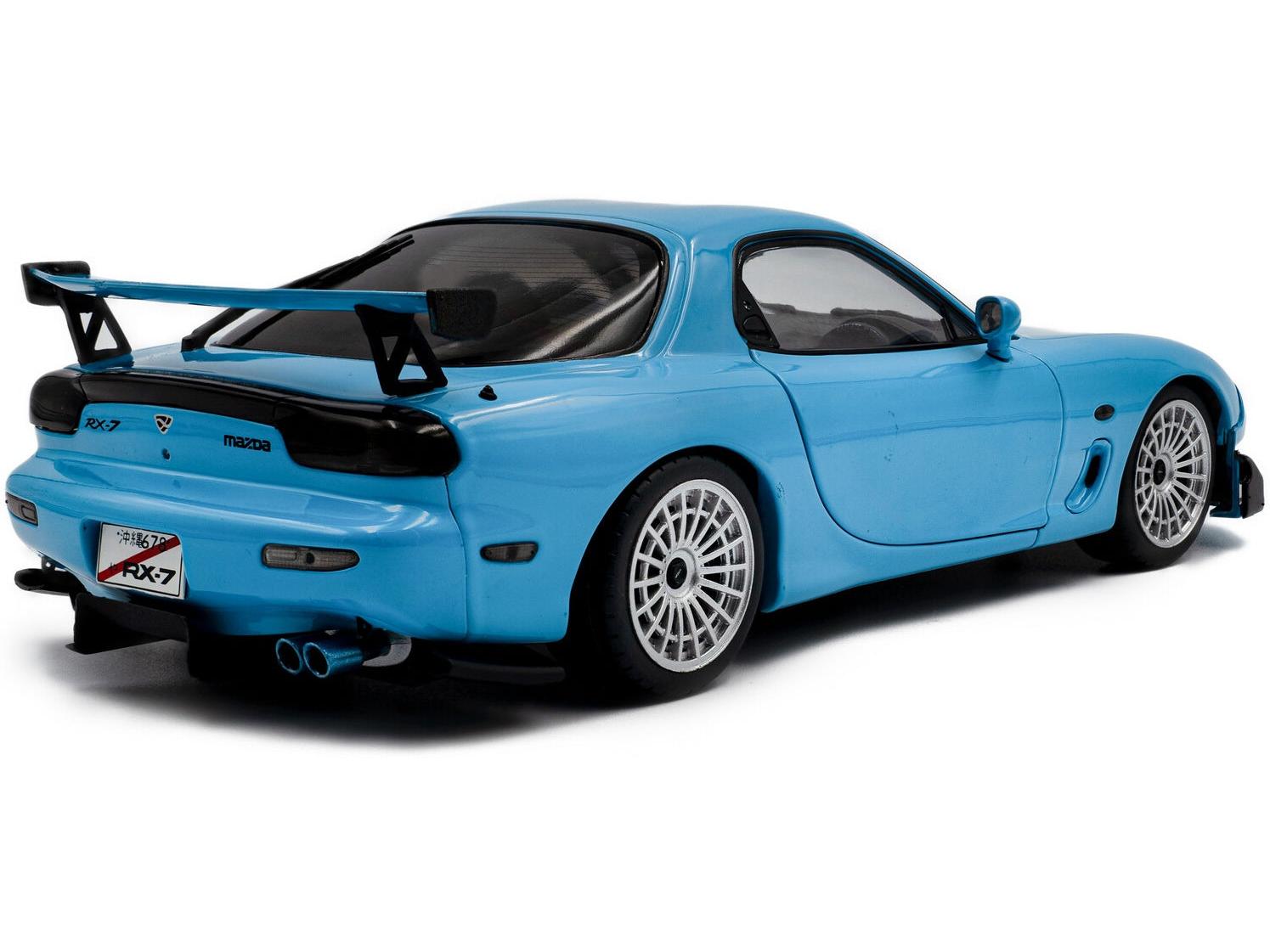 Mazda RX7 FD3RS Solido Works Blue 1999 1:18 Scale Diecast Model Car – Solido-Solido-Diecast Model Centre