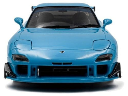 Mazda RX7 FD3RS Solido Works Blue 1999 1:18 Scale Diecast Model Car – Solido-Solido-Diecast Model Centre