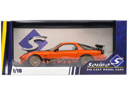Mazda RX7 FD3RS Solido Works Orange 1999 1:18 Scale Diecast Model Car – Solido-Solido-Diecast Model Centre