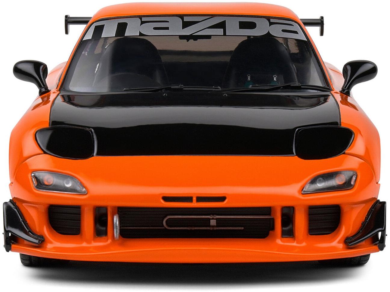 Mazda RX7 FD3RS Solido Works Orange 1999 1:18 Scale Diecast Model Car – Solido-Solido-Diecast Model Centre