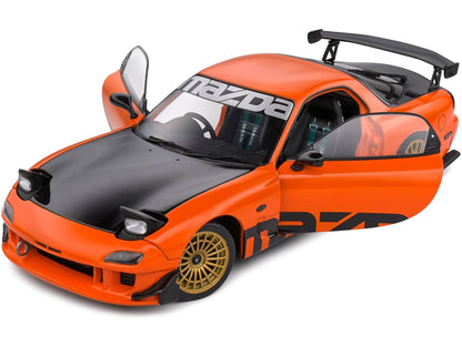 Mazda RX7 FD3RS Solido Works Orange 1999 1:18 Scale Diecast Model Car – Solido-Solido-Diecast Model Centre