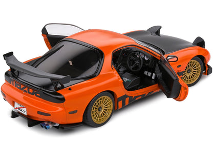Mazda RX7 FD3RS Solido Works Orange 1999 1:18 Scale Diecast Model Car – Solido-Solido-Diecast Model Centre