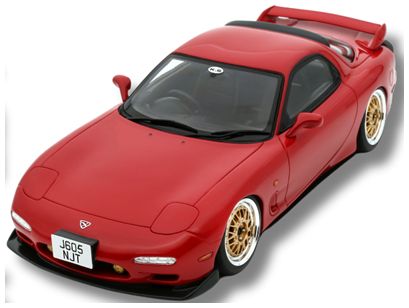 Mazda RX7 Khyzyl Saleem 2020 red - 1:18 Scale Model Car-OttOmobile-Diecast Model Centre