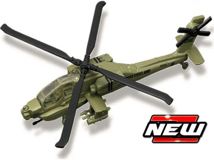 McDonnell Douglas AH-64 Apache - 1:100 Scale Diecast Model Helicopter-Maisto-Diecast Model Centre