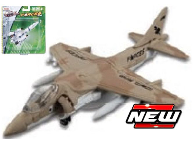 McDonnell Douglas AV-8B Harrier II Camouflage - 1:100 Scale-Maisto-Diecast Model Centre