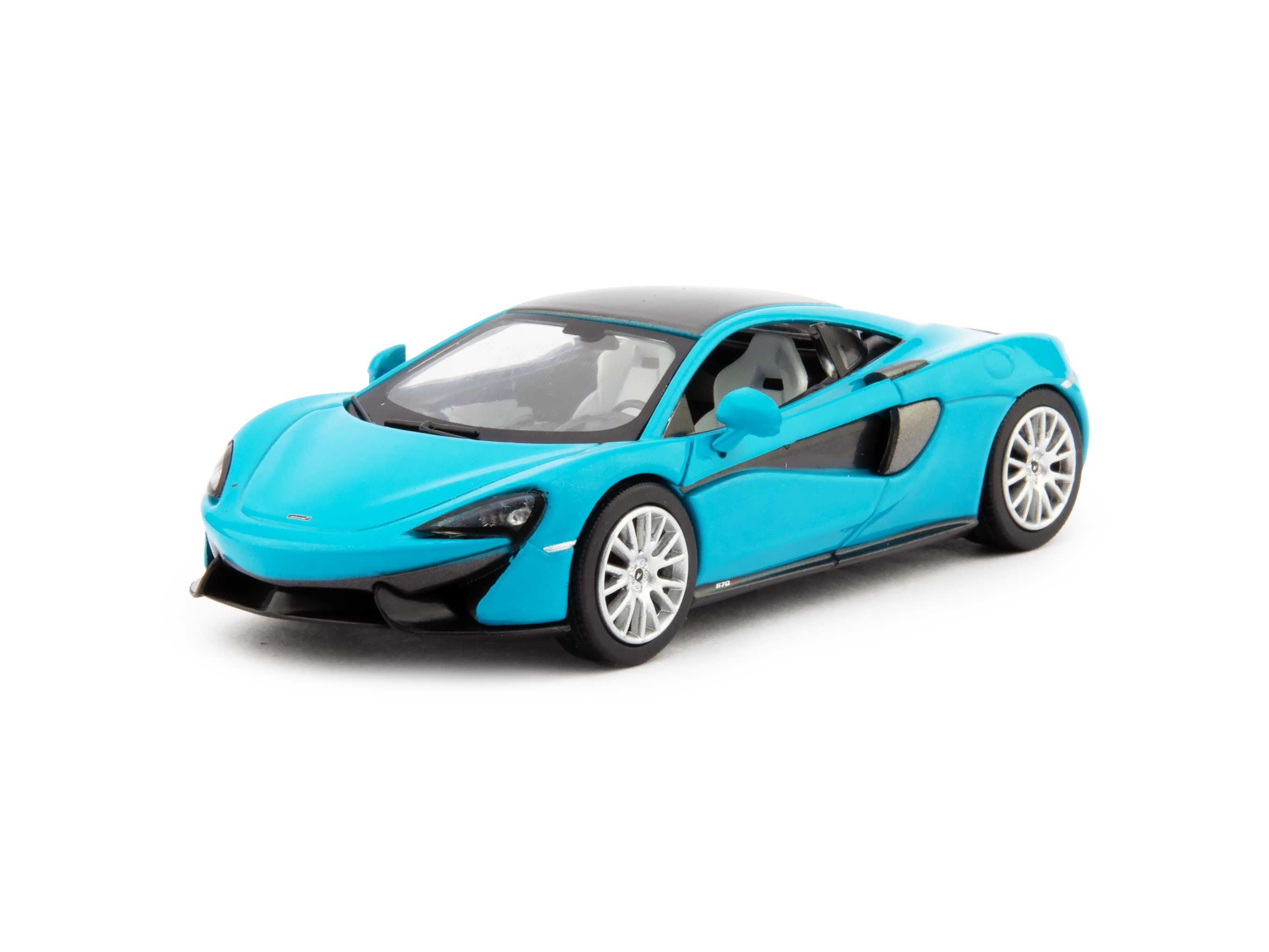 McLaren 570S Coupe 2016 blue - 1:43 Scale Diecast Model Car-Unbranded-Diecast Model Centre