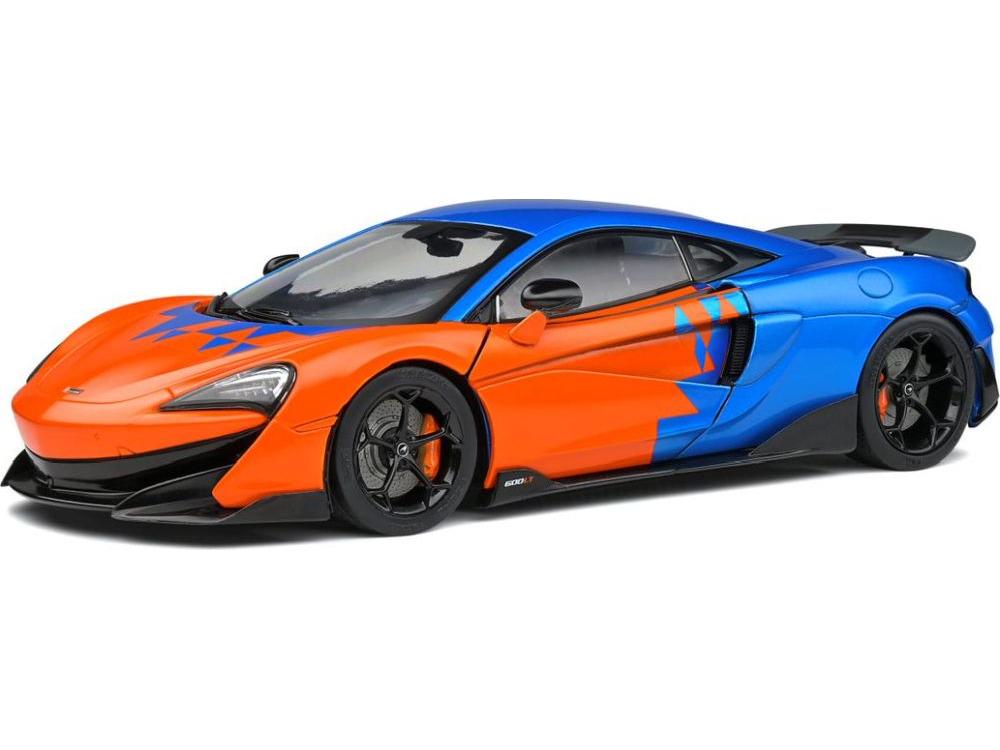 McLaren 600LT 2019 F1 Team Tribute Livery 1:18 Scale Solido Diecast Model-Solido-Diecast Model Centre