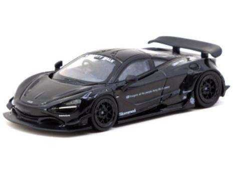 McLaren 720S LB-Works Black 1:64 Scale Tarmac Works Diecast Model Car-Tarmac Works-Diecast Model Centre