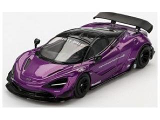 McLaren 720S LB Works Purple (LHD) 1:64 Scale MINI GT Diecast Model Car-MINI GT-Diecast Model Centre