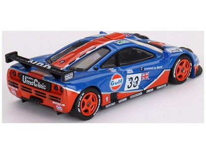 McLaren F1 GTR #33 9th Le Mans 24H 1996 Bellm/Weaver/Lehto - 1:64 Scale Diecast Model Car-MINI GT-Diecast Model Centre