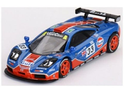 McLaren F1 GTR #33 9th Le Mans 24H 1996 Bellm/Weaver/Lehto - 1:64 Scale Diecast Model Car-MINI GT-Diecast Model Centre