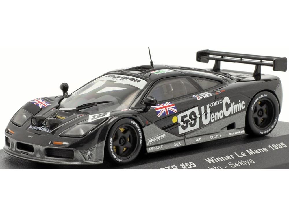 McLaren F1 GTR #59 Sieger 24h Le Mans 1995 Dalmas/Sekiya/Lehto 1:43 Scale IXO Diecast Model Car-IXO-Diecast Model Centre