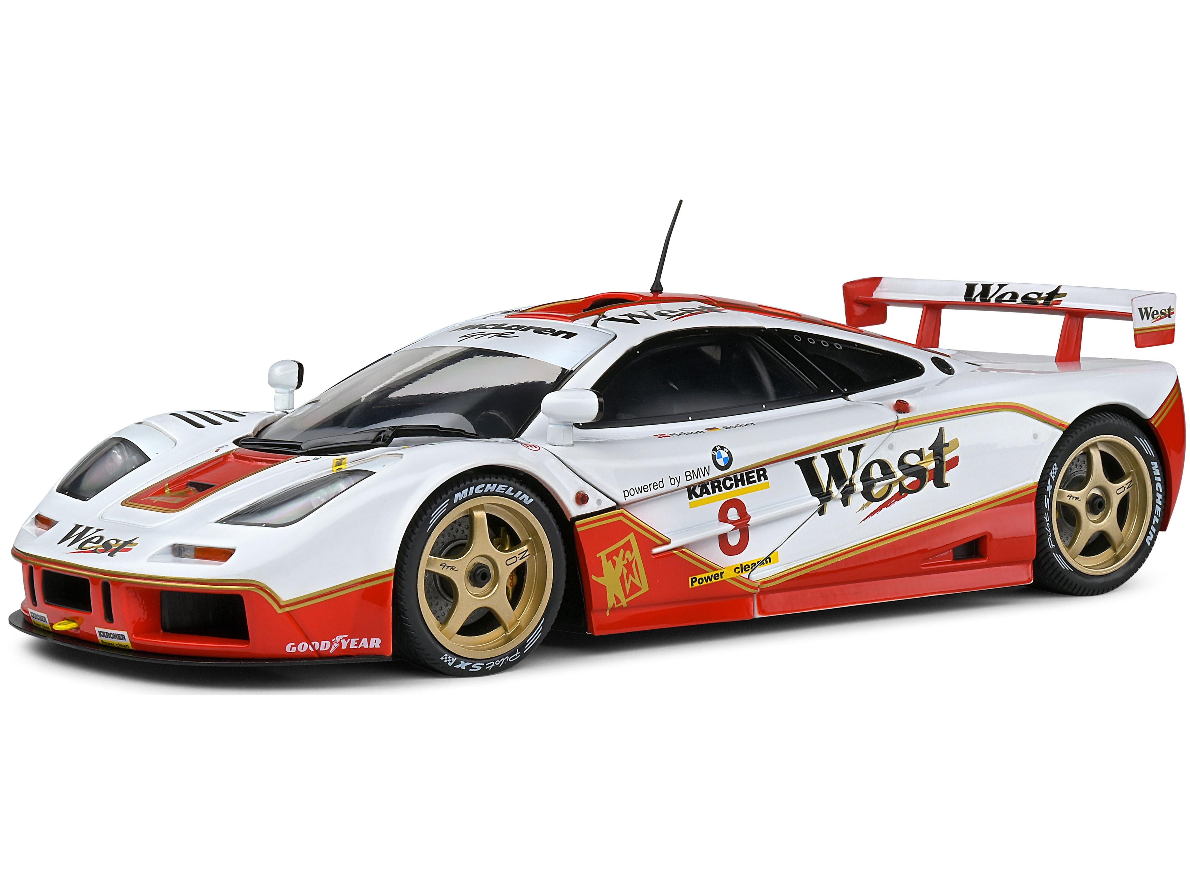 McLaren F1 GTR Short Tail #8 Price/Bascher BPR GT 1995 1:18 Scale Solido Diecast Model-Solido-Diecast Model Centre