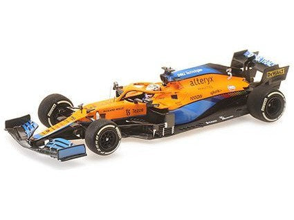 McLaren F1 Team MCL35M #3 F1 Winner Italian GP 2021 Daniel Ricciardo - 1:43 Scale Diecast Model Car-Minichamps-Diecast Model Centre