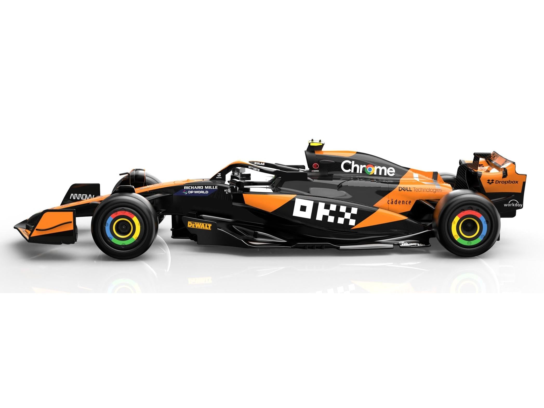 McLaren F1 Team MCL38 #4 Lando Norris F1 2024 1:18 Scale CMJ - Jian Feng Juan Toys Diecast Model Car-CMJ - Jian Feng Juan Toys-Diecast Model Centre