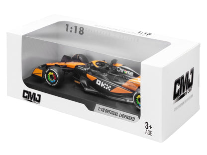 McLaren F1 Team MCL38 #4 Lando Norris F1 2024 1:18 Scale CMJ - Jian Feng Juan Toys Diecast Model Car-CMJ - Jian Feng Juan Toys-Diecast Model Centre