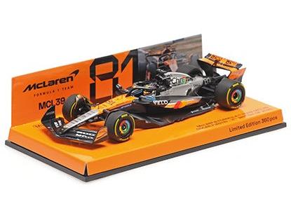 McLaren F1 Team MCL39 2nd F1 British GP 2025 Oscar Piastri 1:43 Scale Diecast Car – Minichamps-Minichamps-Diecast Model Centre