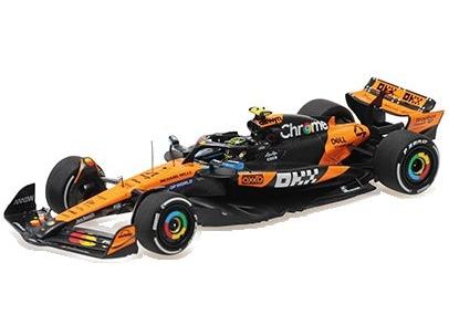McLaren F1 Team MCL39 #4 Winner Hungarian GP 2025 Lando Norris 1:43 Scale Diecast Car – Minichamps-Minichamps-Diecast Model Centre