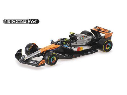 McLaren F1 Team MCL39 Winner F1 British GP 2025 Lando Norris 1:64 Scale Diecast Car – Minichamps-Minichamps-Diecast Model Centre
