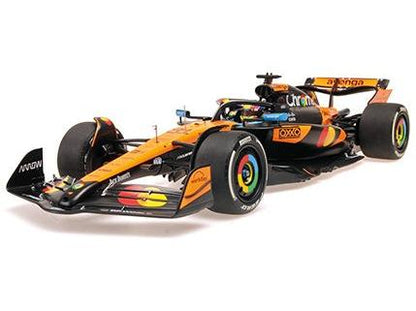 McLaren F1 Team MCL39 Winner F1 Chinese GP 2025 Oscar Piastri 1:18 Scale Diecast Car – Minichamps-Minichamps-Diecast Model Centre