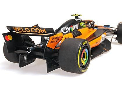 McLaren F1 Team MCL39 Winner F1 Monaco GP 2025 Lando Norris 1:18 Scale Diecast Car – Minichamps-Minichamps-Diecast Model Centre