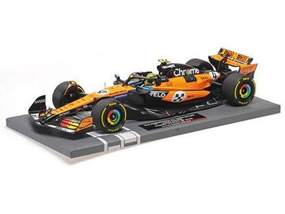 McLaren F1 Team MCL39 Winner F1 Monaco GP 2025 Lando Norris 1:18 Scale Diecast Car – Minichamps-Minichamps-Diecast Model Centre