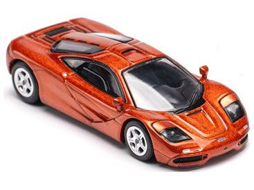 McLaren F1 orange - 1:64 Scale Model Car-Pop Race-Diecast Model Centre