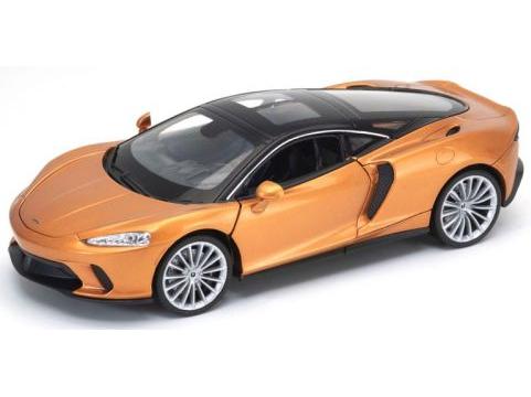 McLaren GT Plain Gold 1:24 Scale Welly Diecast Model-Welly-Diecast Model Centre