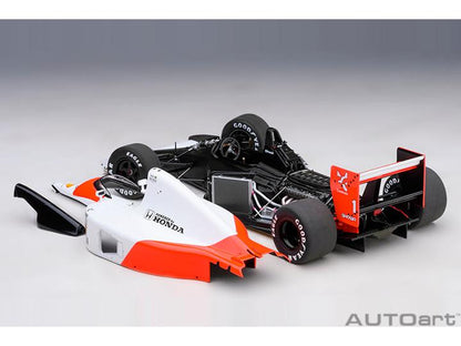 McLaren Honda MP4/6 #1 Ayrton Senna F1 Japanese GP 1991 1:18 Scale AutoArt Diecast Model-AutoArt-Diecast Model Centre