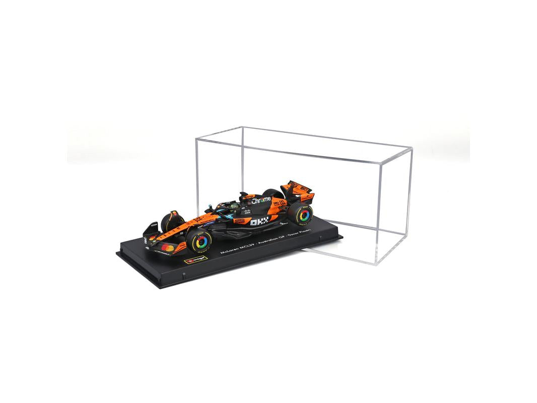 McLaren MCL39 F1 2025 #81 Oscar Piastri w/Helmet 1:43 Scale Bburago Diecast Model Car-Bburago-Diecast Model Centre