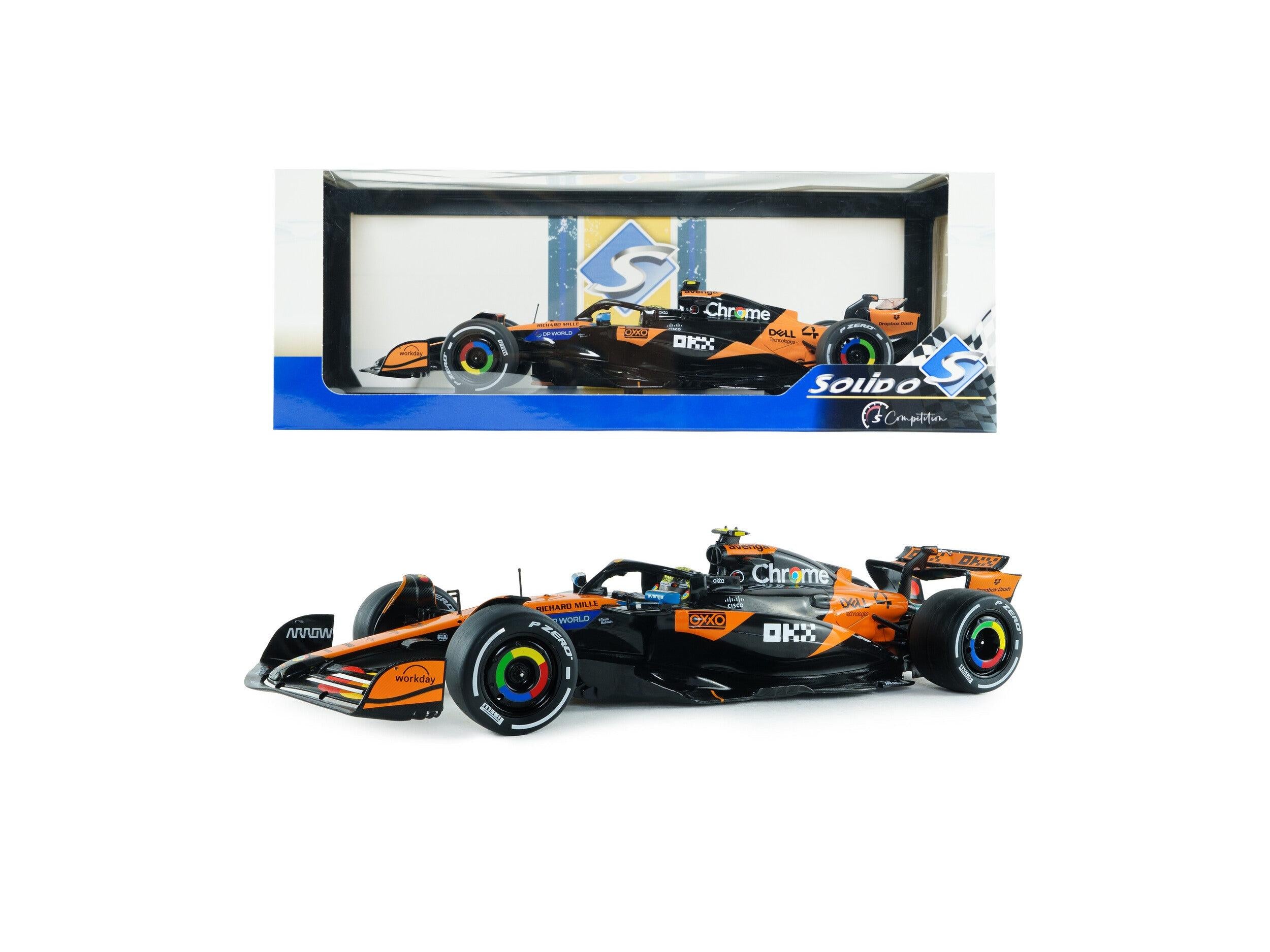 McLaren MCL39 F1 Australian GP 2025 #4 Lando Norris 1:18 Scale Solido Diecast Model Car-Solido-Diecast Model Centre