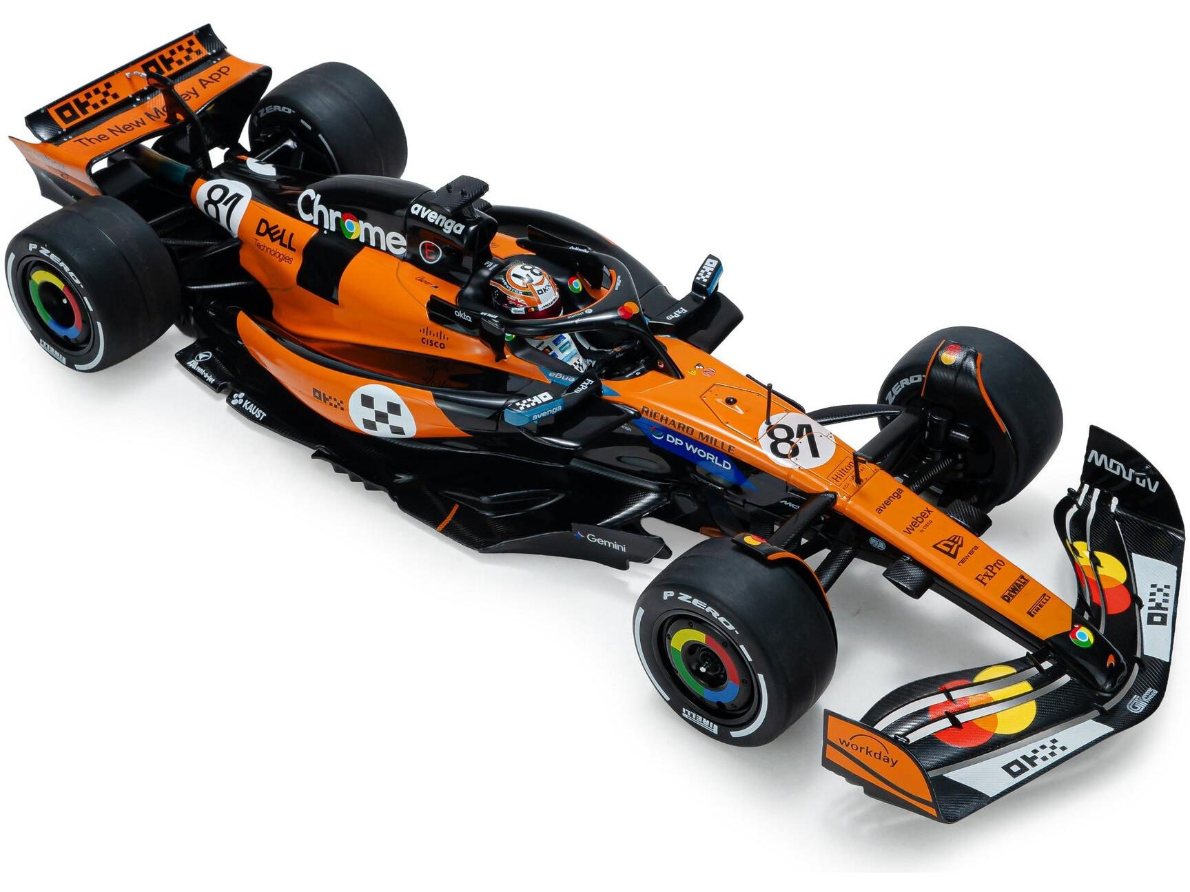 McLaren MCL39 F1 Monaco GP 2025 #81 Oscar Piastri 1:18 Scale Diecast Model Car – Solido-Solido-Diecast Model Centre