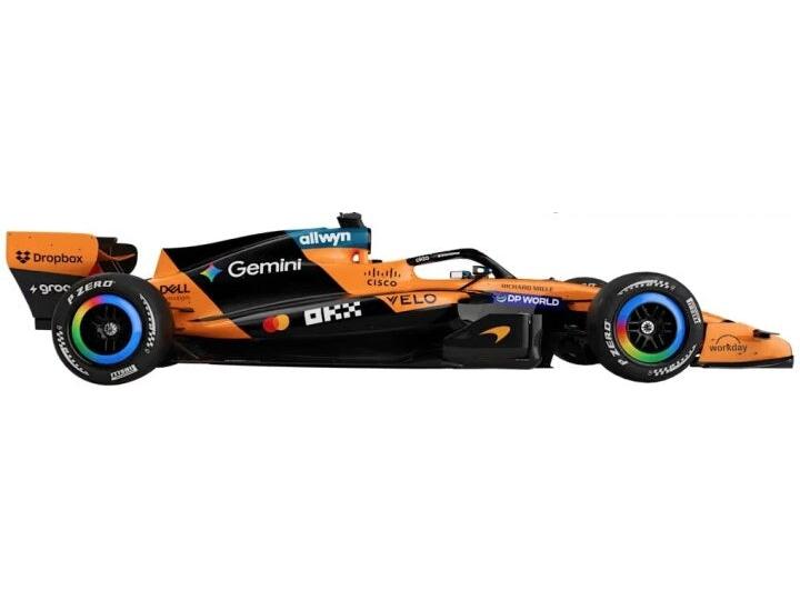 McLaren MCL40 F1 2026 #1 Lando Norris w/Helmet 1:43 Scale Diecast Model Car – Bburago-Bburago-Diecast Model Centre