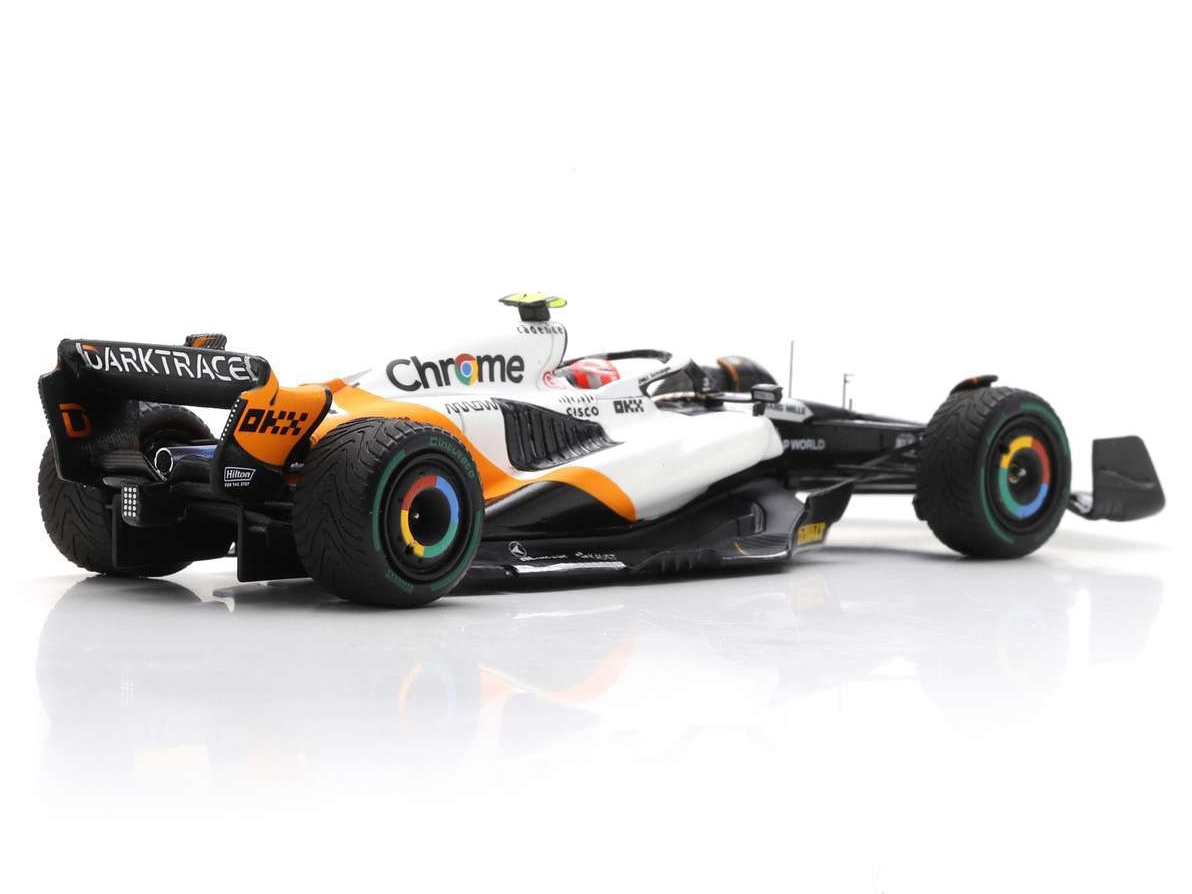 McLaren MCL60 #4 9th F1 Monaco GP 2023 Lando Norris - 1:43 Scale Model Car-Spark-Diecast Model Centre