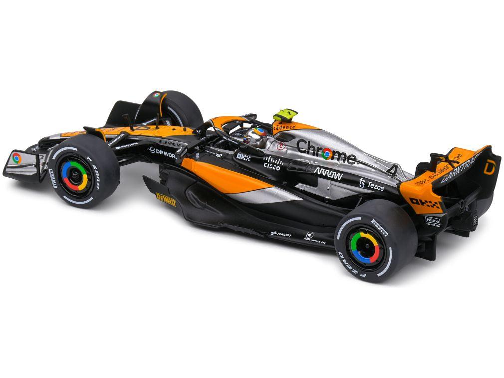 McLaren MCL60 #4 Lando Norris F1 British GP 2023 1:43 Scale Solido Diecast Model-Solido-Diecast Model Centre