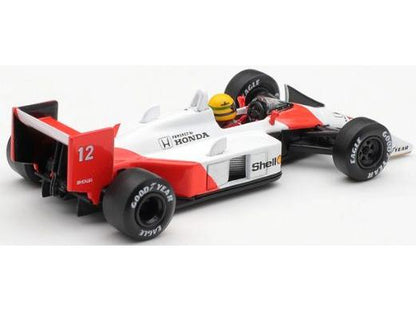 McLaren MP4/4 F1 Canadian GP 1988 Winner #12 Ayrton Senna 1:64 Scale Diecast Model Car – MINI GT-MINI GT-Diecast Model Centre