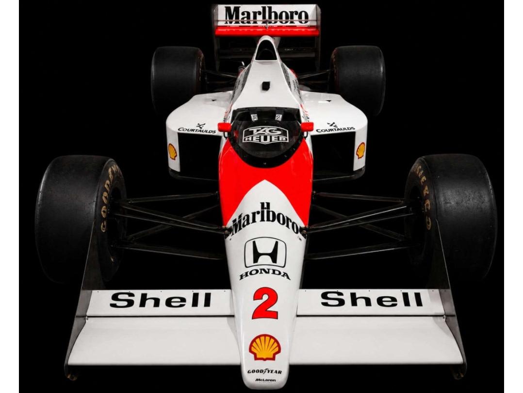 McLaren MP4/5 #2 Winner F1 Italian GP 1989 Alain Prost w/Driver 1:18 Scale Resin Car – GP Replicas-GP Replicas-Diecast Model Centre