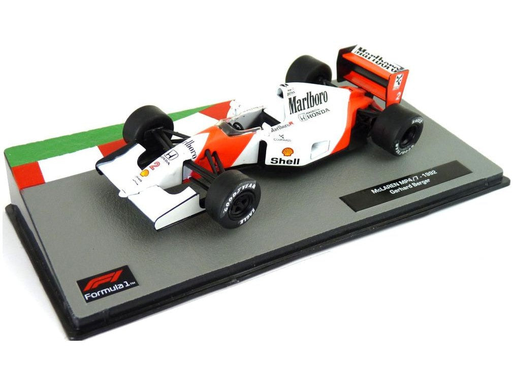 McLaren MP/7 #2 F1 1992 Gerhard Berger - 1:43 Scale Diecast Model Car-Unbranded-Diecast Model Centre