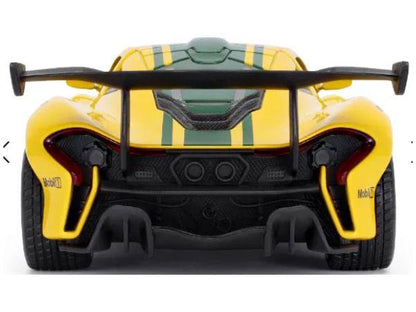 McLaren P1 Yellow 1:24 Scale CMJ - Jian Feng Juan Toys Diecast Model Car-CMJ - Jian Feng Juan Toys-Diecast Model Centre