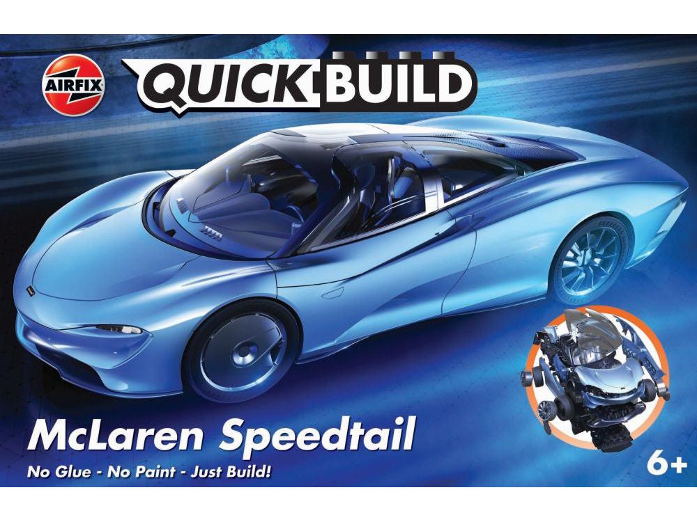 McLaren Speedtail Airfix QUICKBUILD Plastic Kit-Airfix-Diecast Model Centre