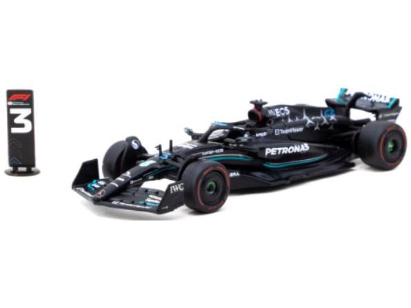 Mercedes-AMG F1 W14 E Performance F1 Spanish GP 2023 1:64 Scale Tarmac Works Diecast Model-Tarmac Works-Diecast Model Centre
