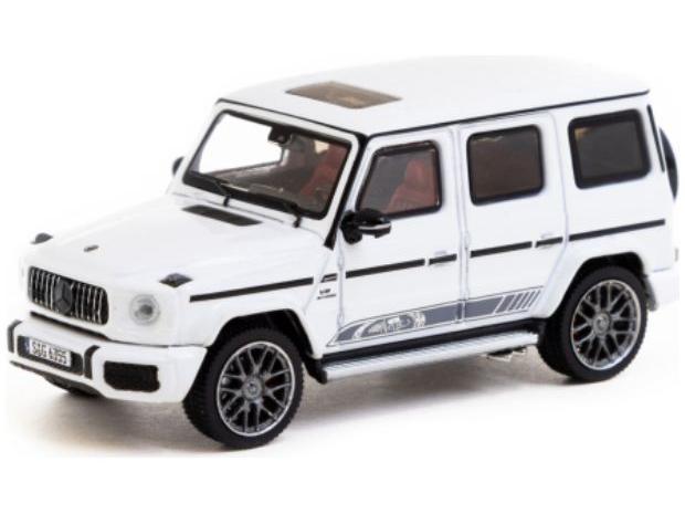 Mercedes-AMG G63 Edition 55 White 1:64 Scale Tarmac Works Diecast Model-Tarmac Works-Diecast Model Centre