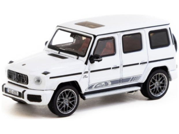 Mercedes-AMG G63 Edition 55 white - 1:64 Scale Model Car-Tarmac Works-Diecast Model Centre